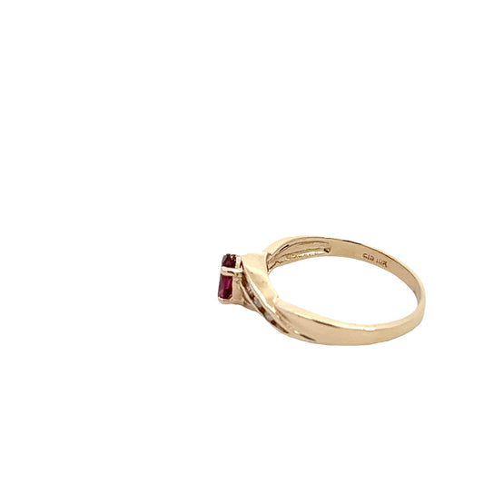 Rhodolite Garnet Ring