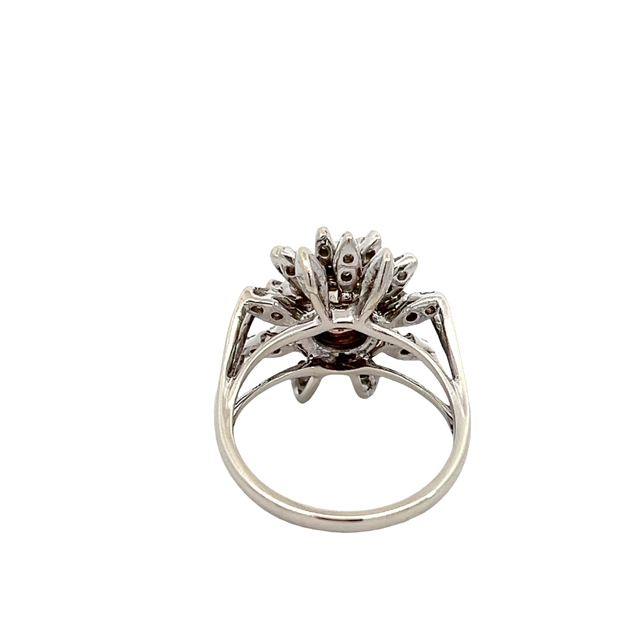Diamond Cluster Ring