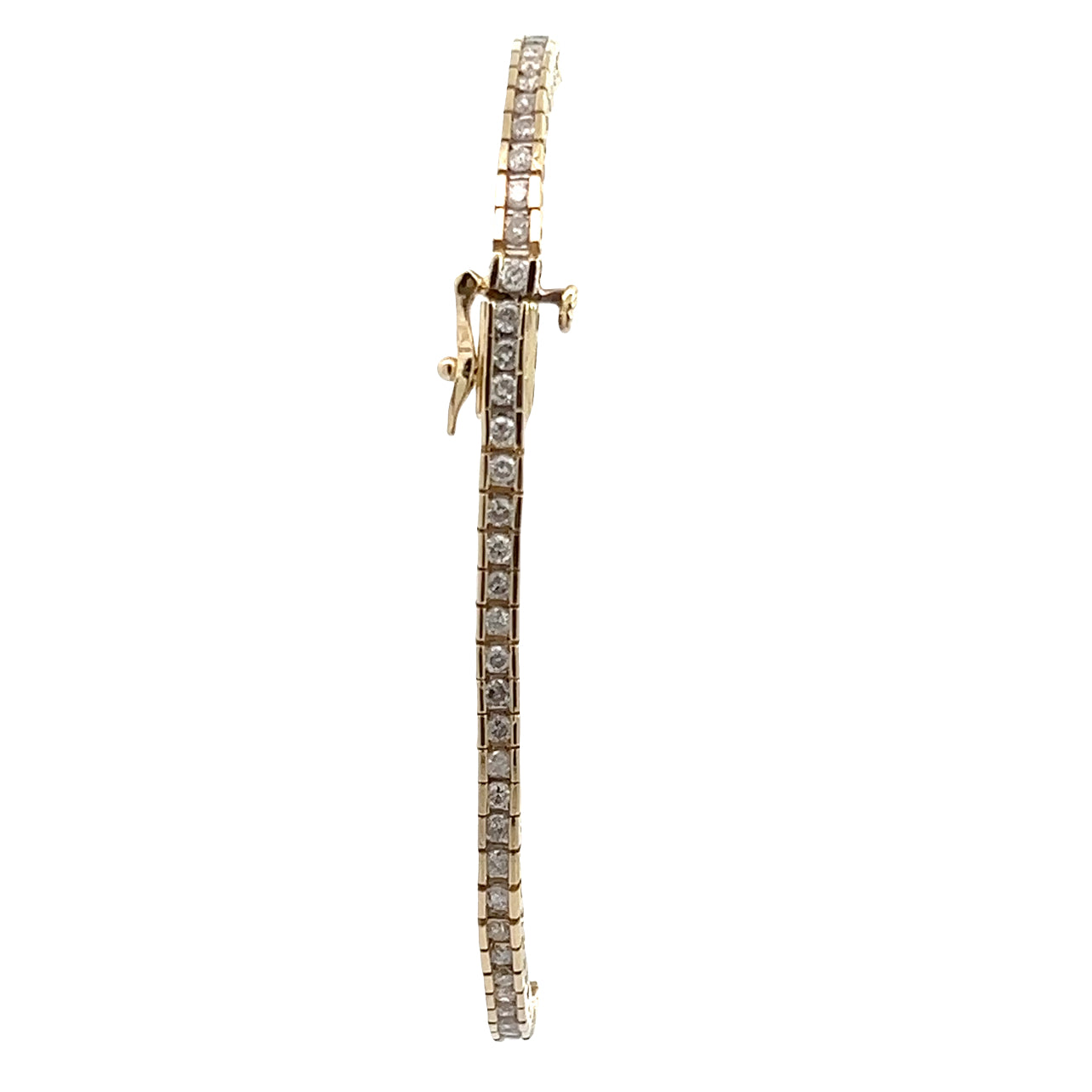 14K Diamond Tennis Bracelet