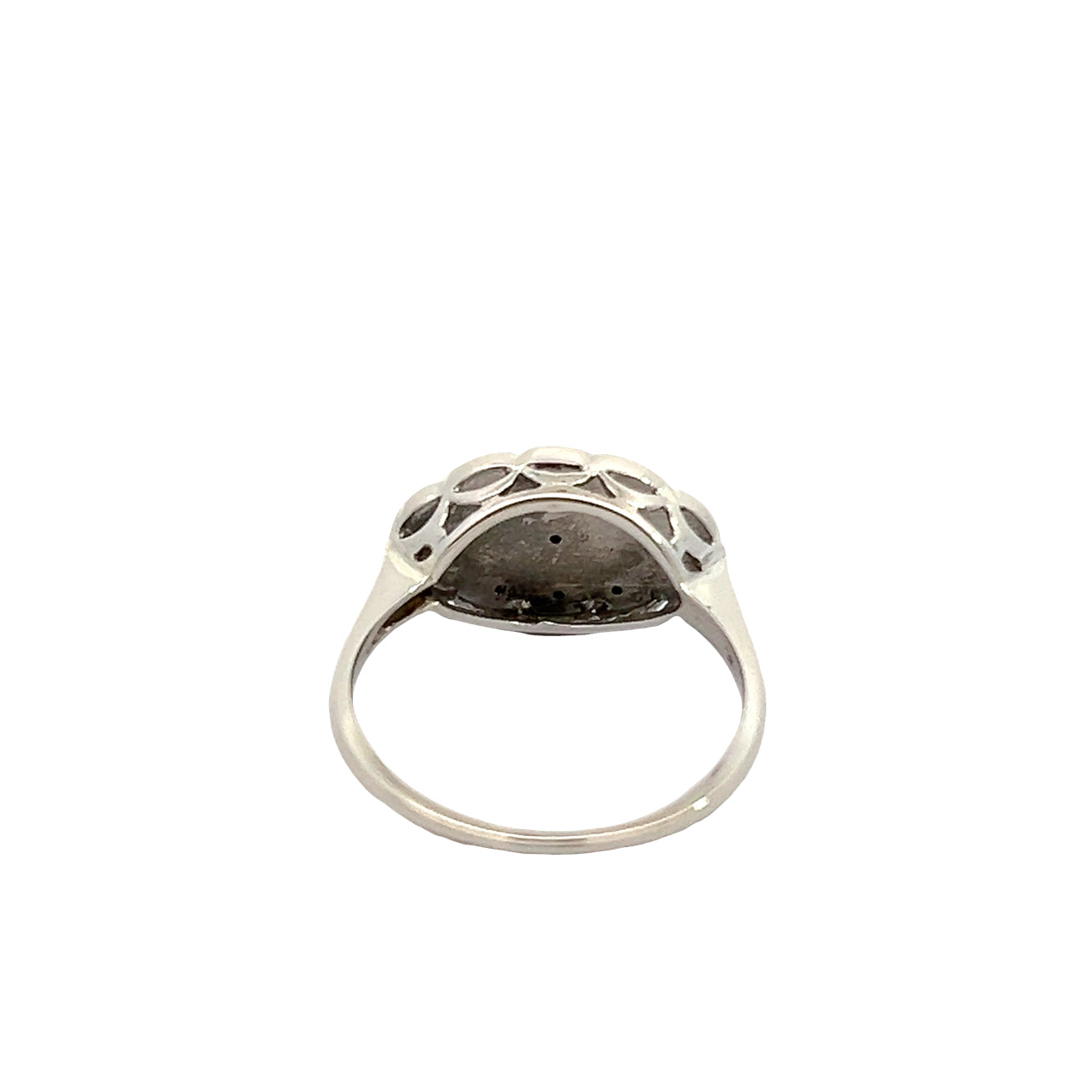 Antique White Gold Ring