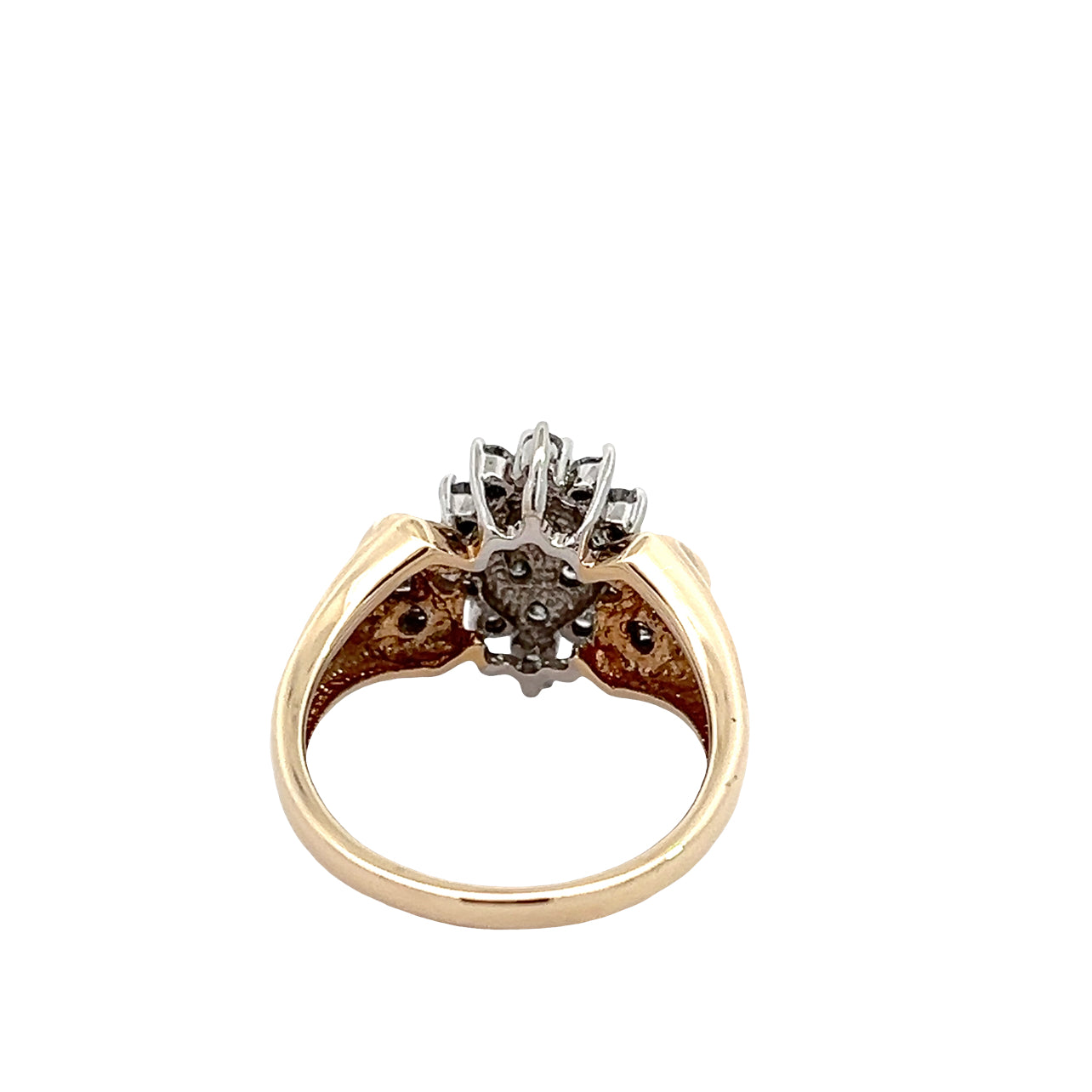 Diamond Cluster Ring