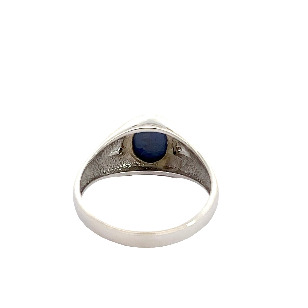 14K Star Blue Sapphire Ring