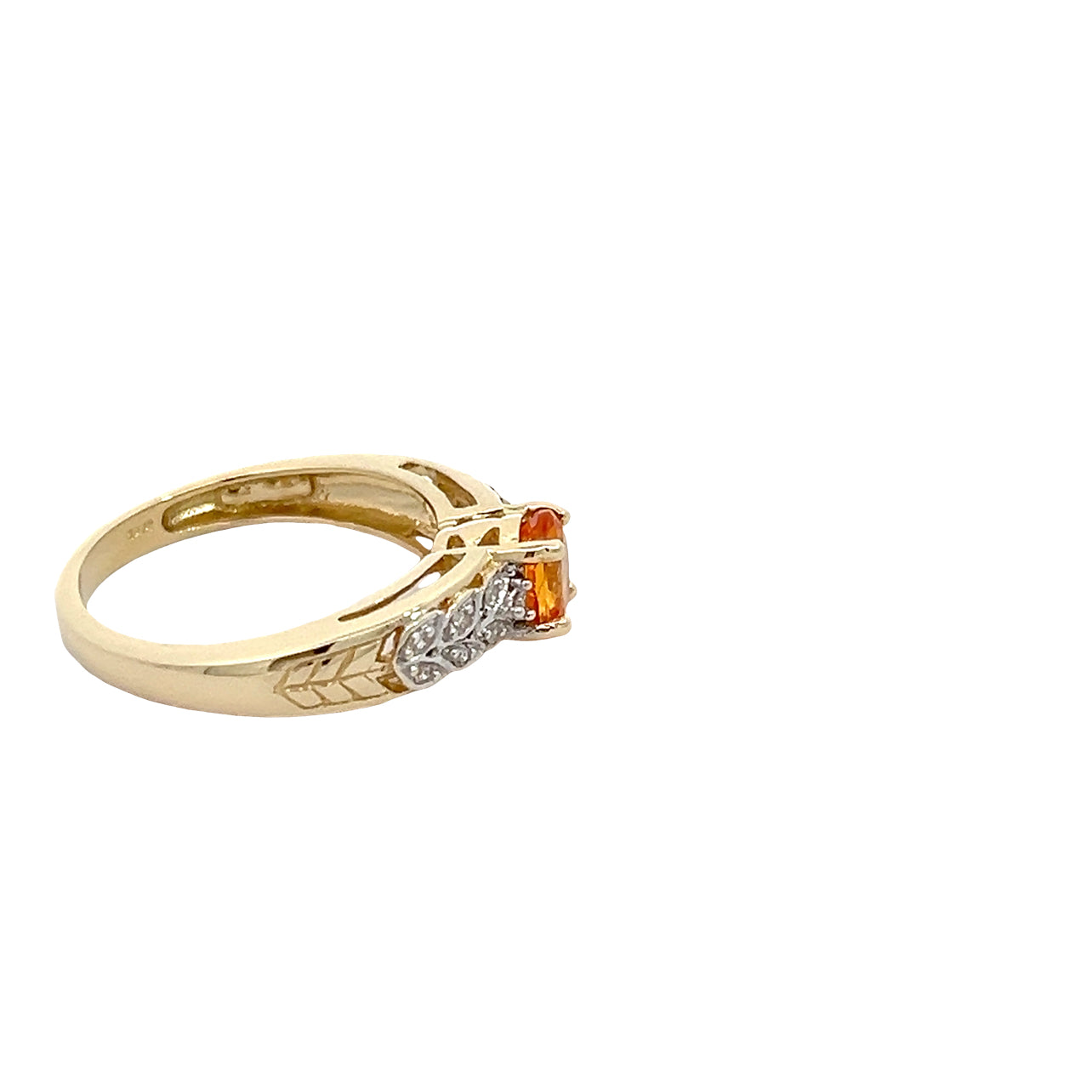 14K Citrine Ring