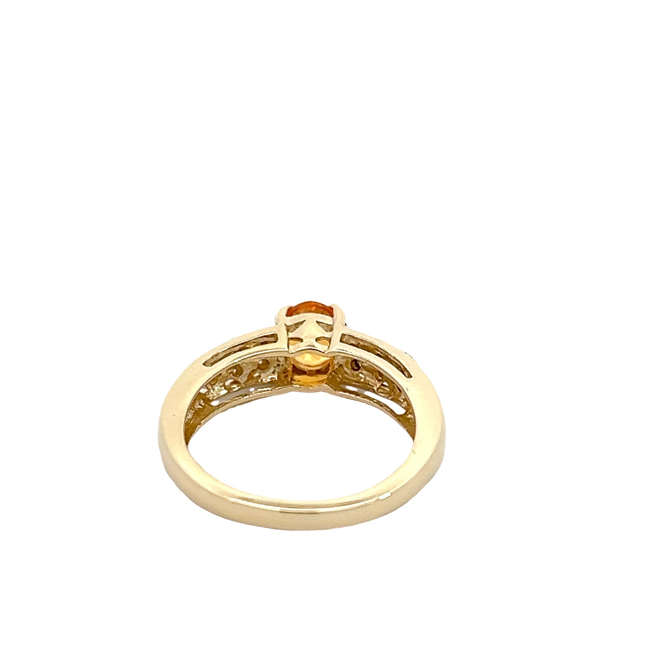 14K Citrine Ring