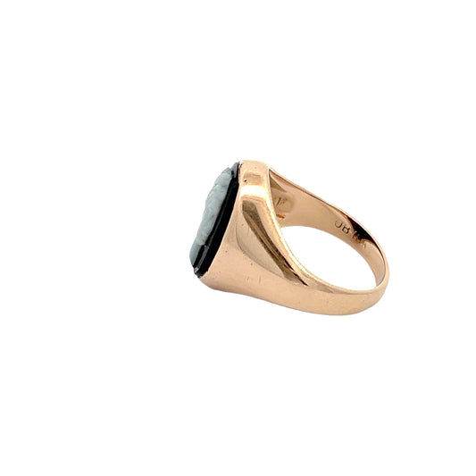 Antique Cameo Signet Ring