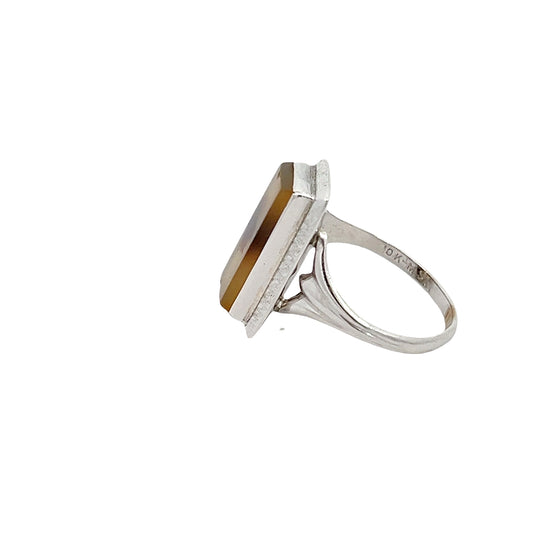Antique Agate Ring