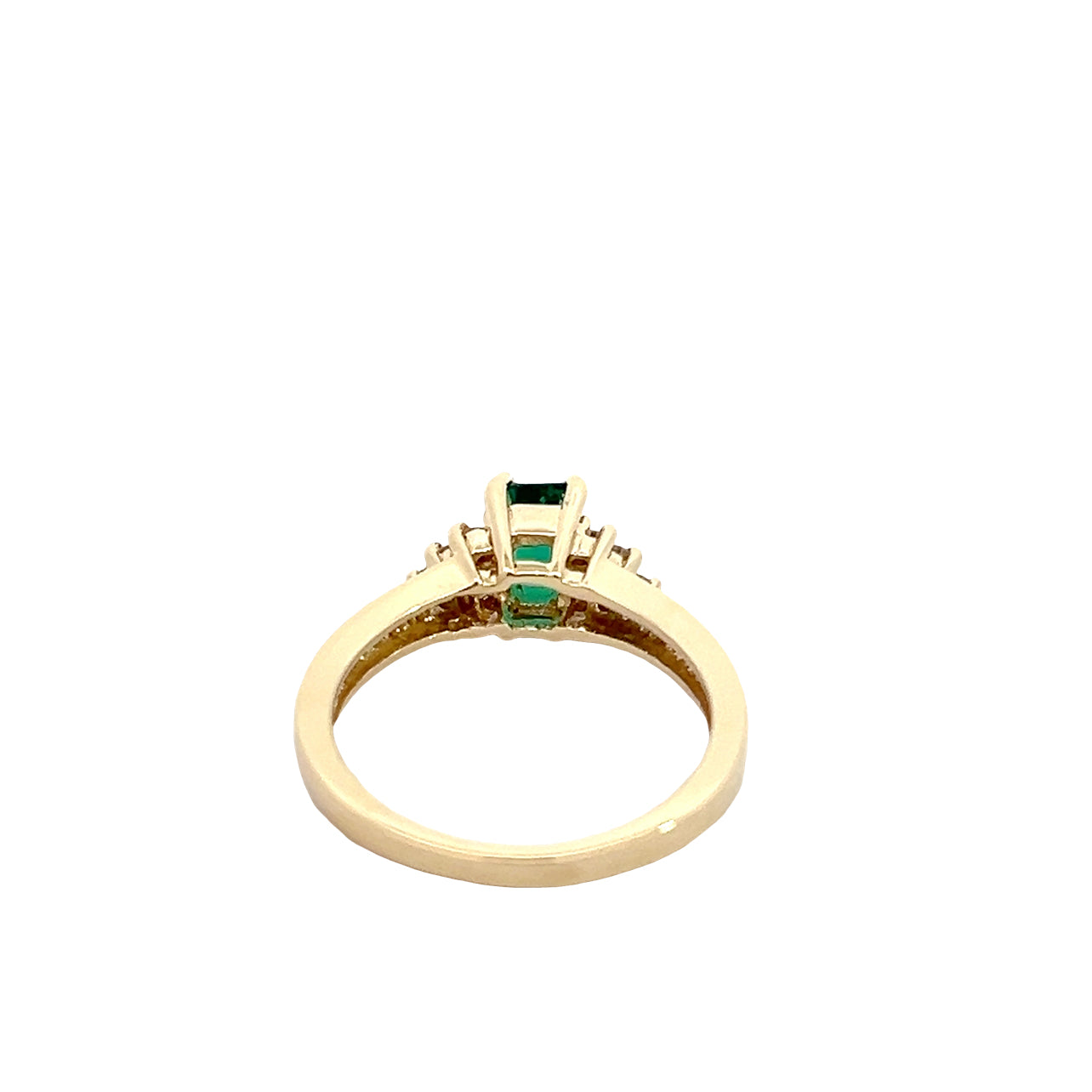 14K Emerald Ring