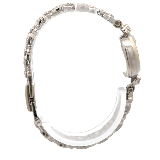 Vintage Hamilton 14K Diamond Watch