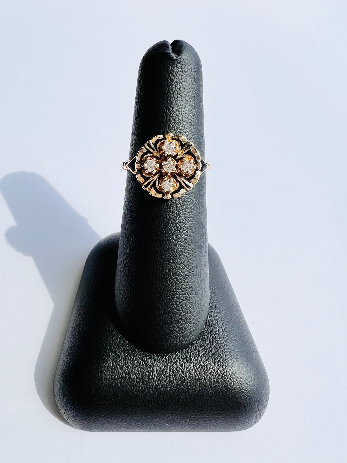 Yellow Gold Diamond Ring