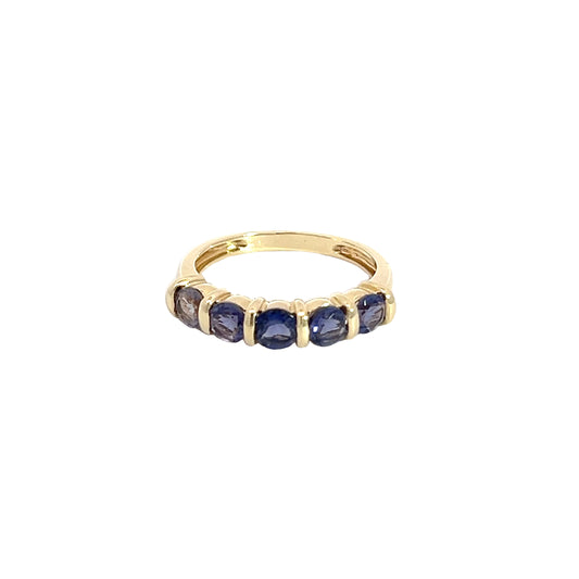 14K Tanzanite Stackable Ring