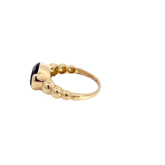 14K Amethyst Ring