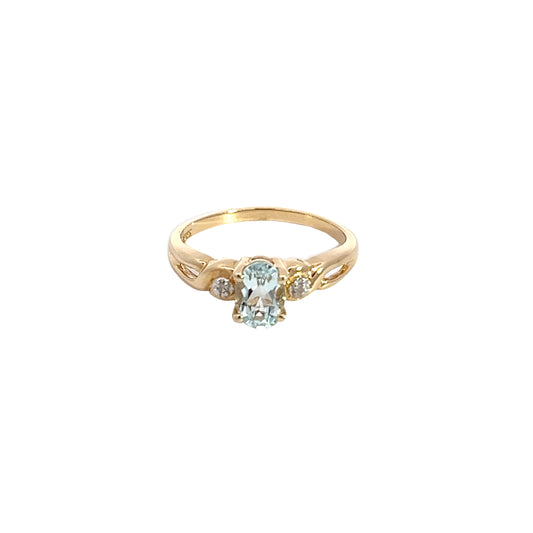 Aquamarine Ring
