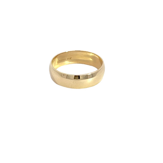 14K Yellow Gold Band