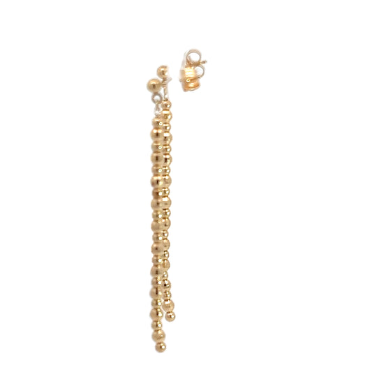 14K Yellow Gold Dangle Earrings
