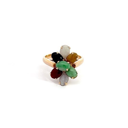 Yellow Gold Gemstone Ring