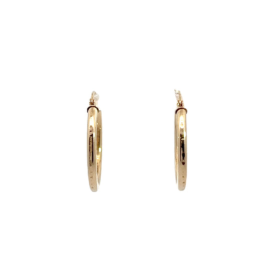 14K Hoops
