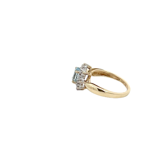 Aquamarine Ring