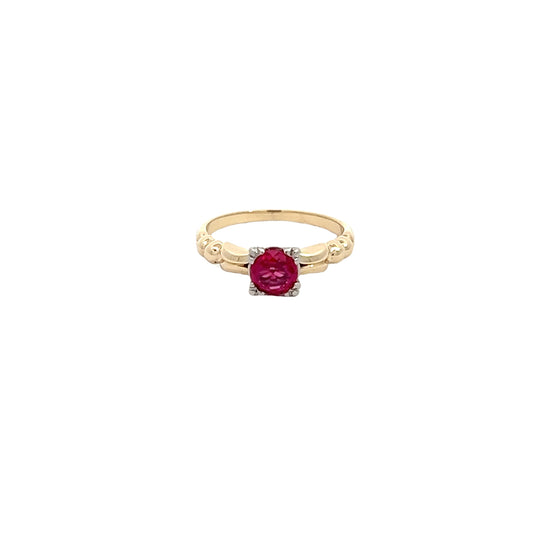 14K Ruby Ring