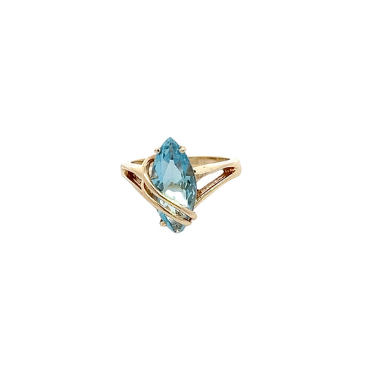 Blue Topaz Ring