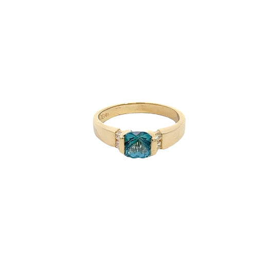 Blue Topaz Ring