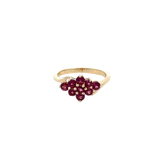 Amethyst Cluster Ring