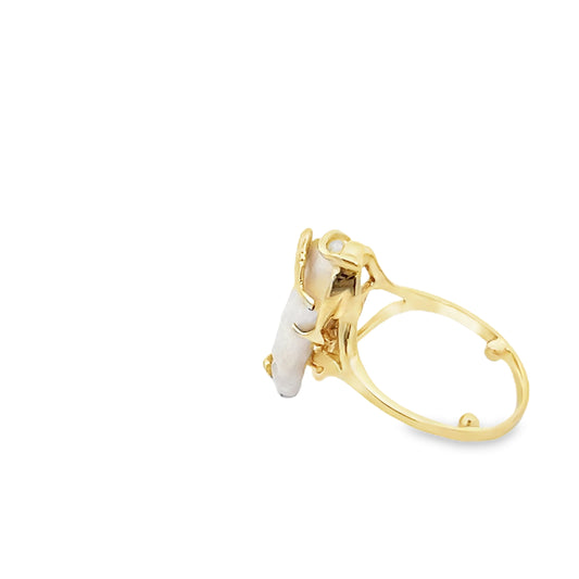 Baroque Pearl Ring