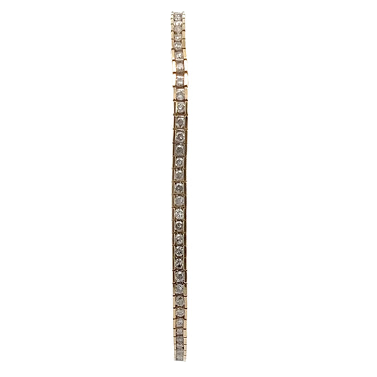 14K Diamond Tennis Bracelet