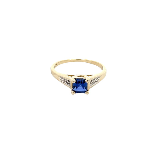 Blue Sapphire Ring