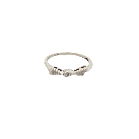 14K Vintage Bow Ring