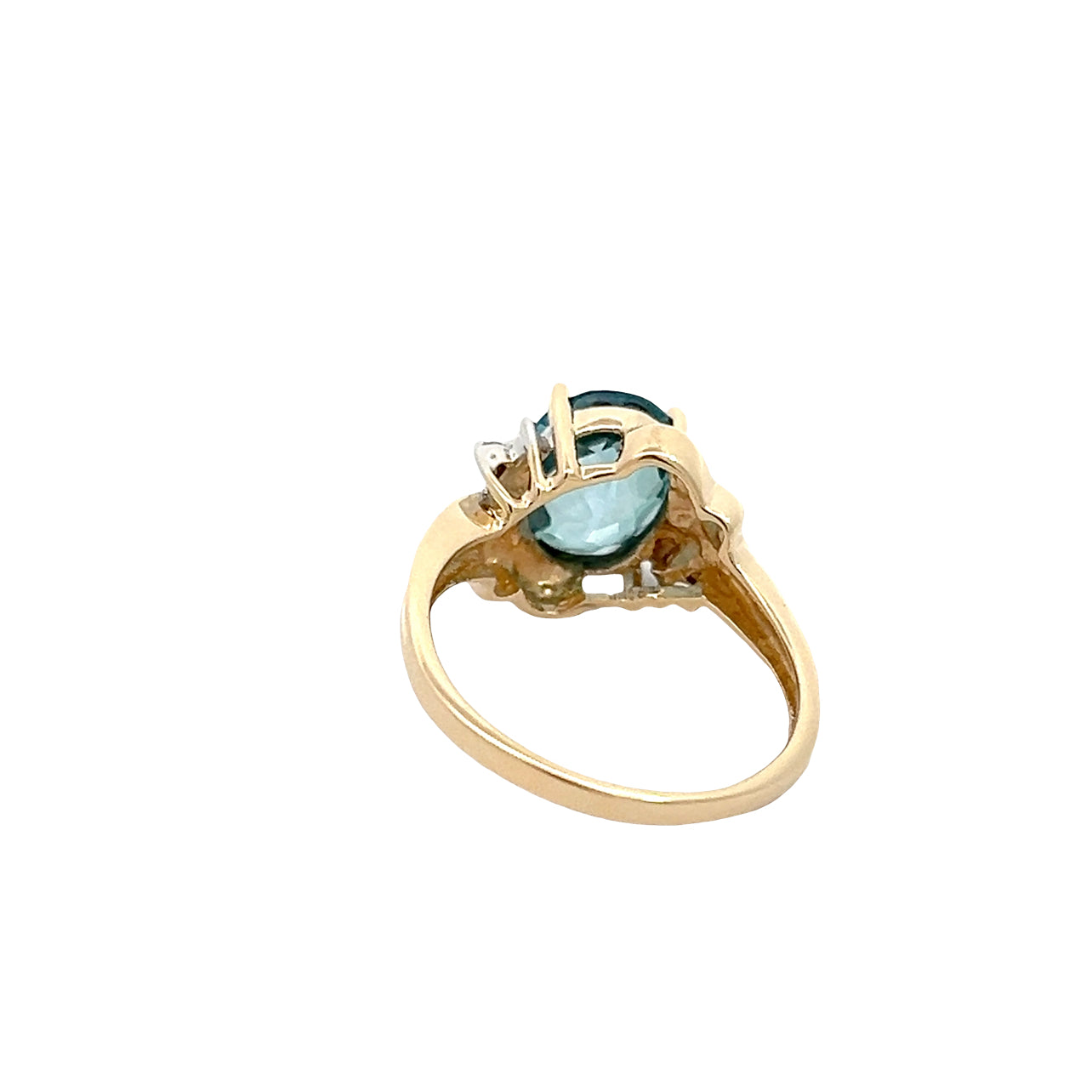 Blue Apatite Ring