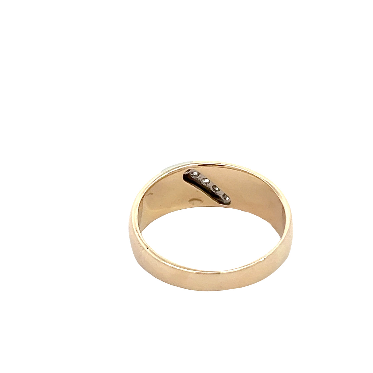 14K Diamond Band