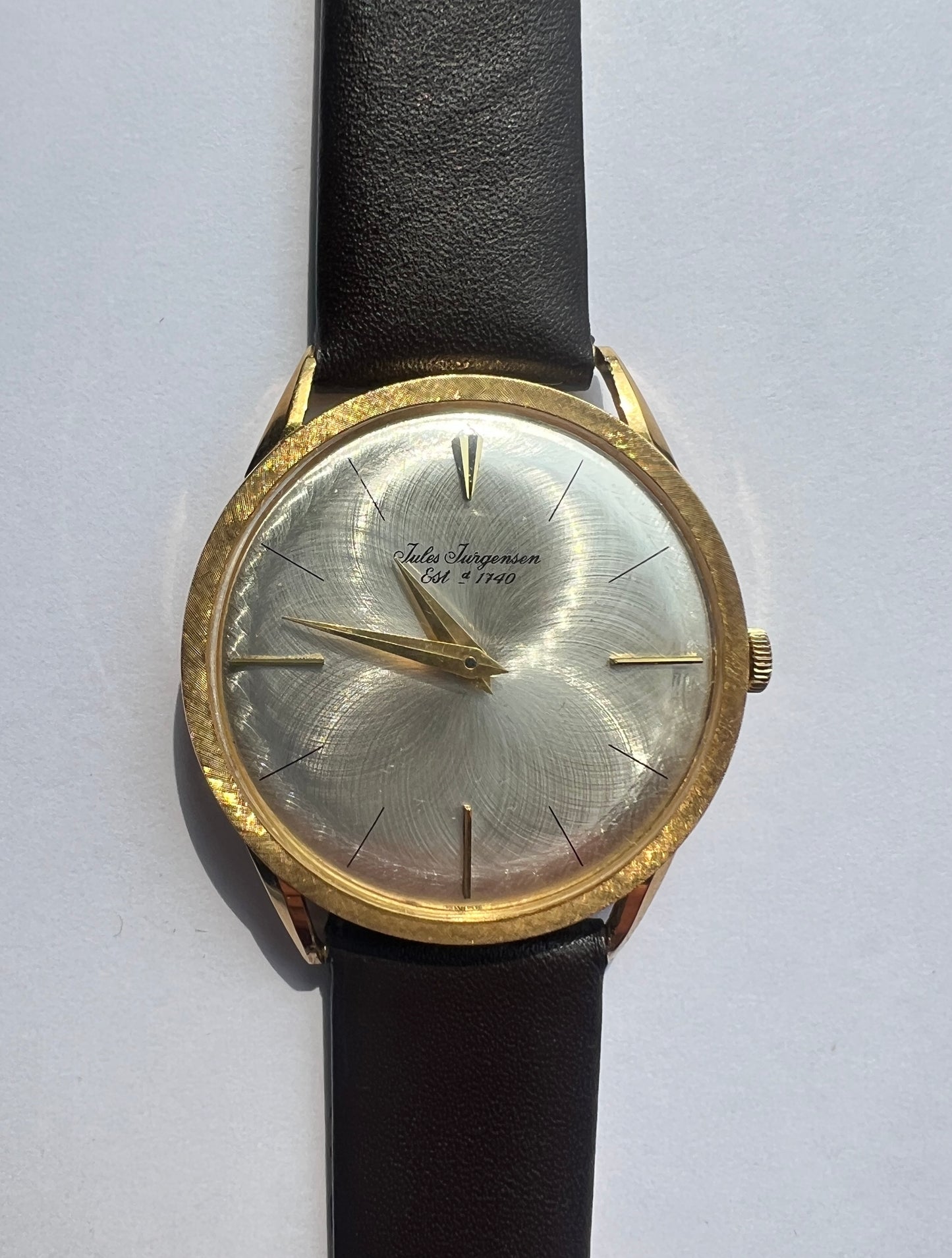 Jules Jurgensen Automatic 18K Gold Wristwatch