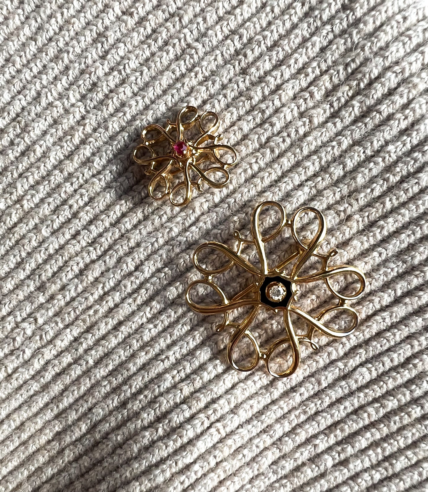 Vintage Diamond Pin