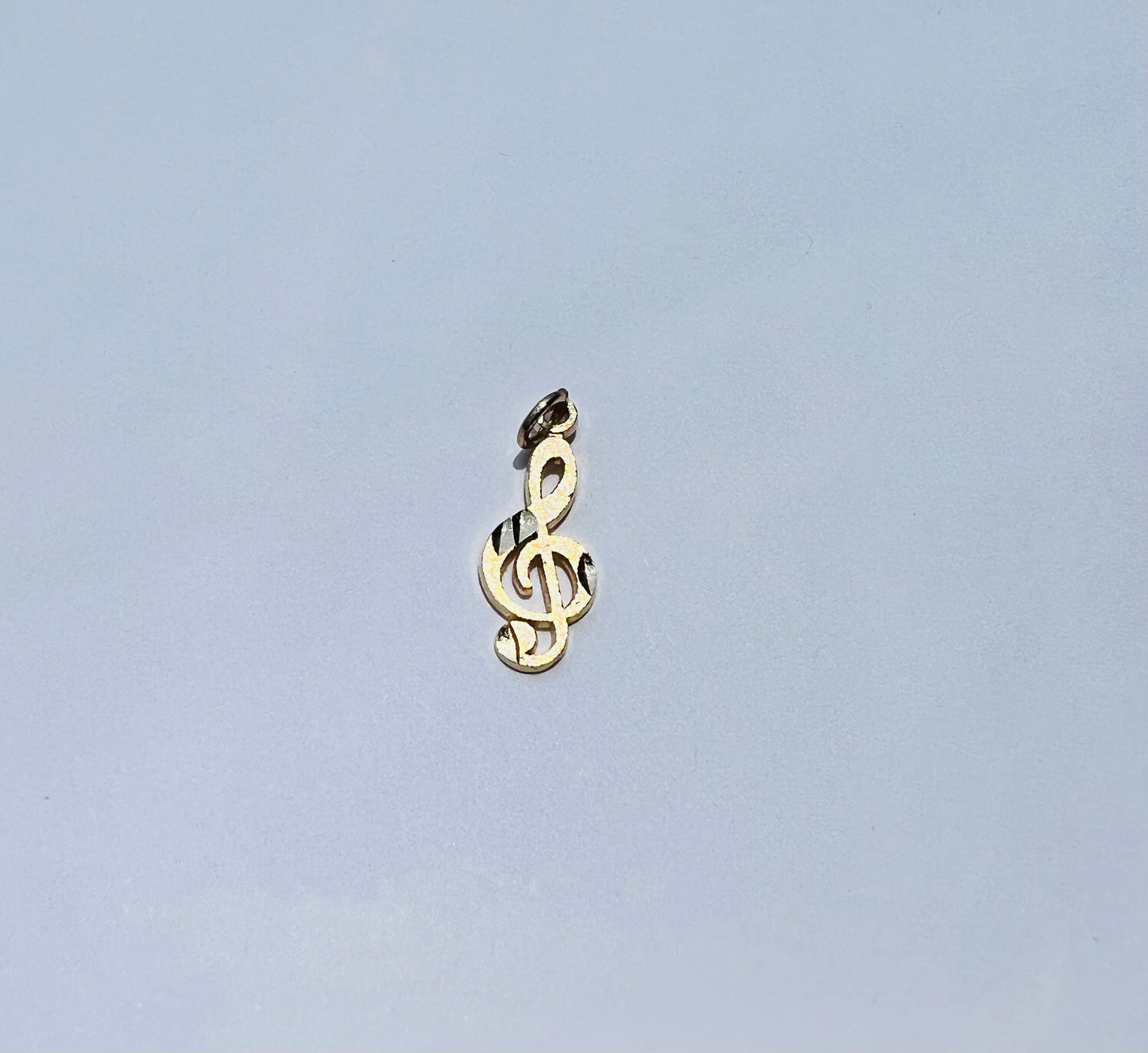 14K Music Note Charm