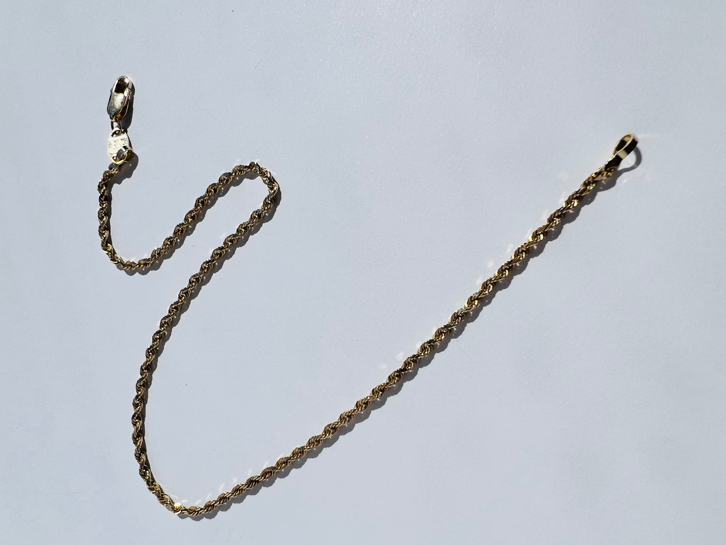 14K Rope Bracelet
