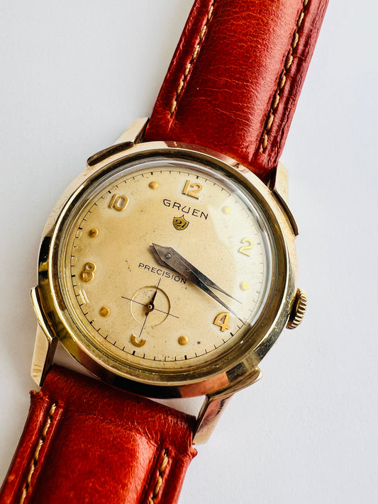 Art Deco Gruen Watch- Cincinnati, USA Movement